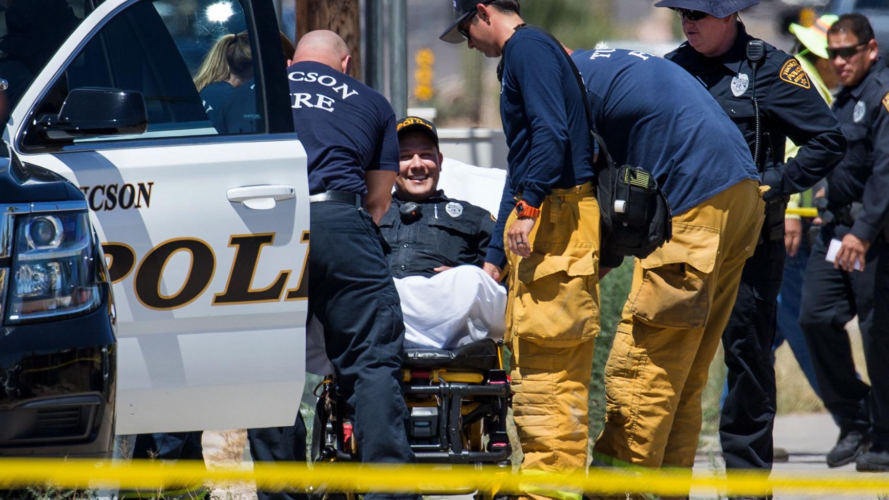 Officer injured in fight with suspect on Tucson's southwest side